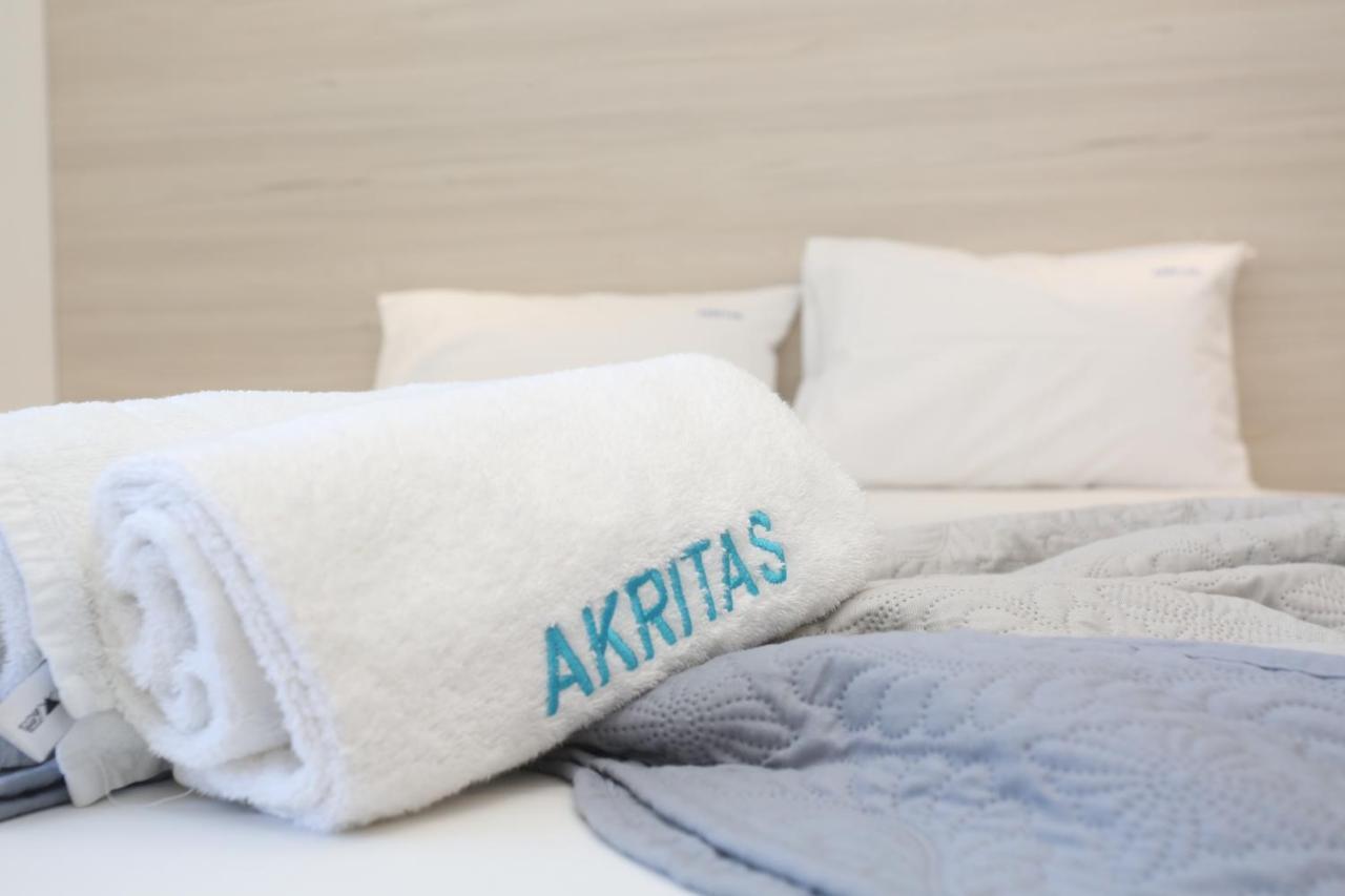 Akritas Hotel Pefkochori Bagian luar foto