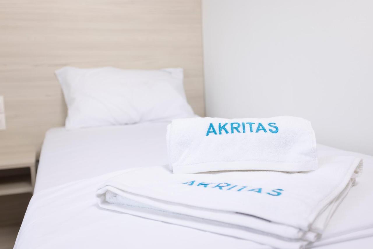 Akritas Hotel Pefkochori Bagian luar foto