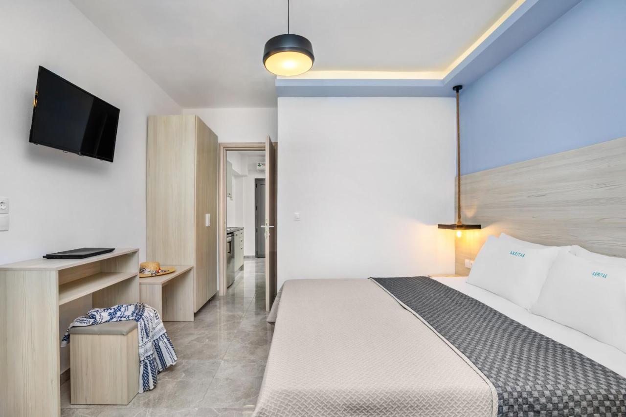 Akritas Hotel Pefkochori Bagian luar foto