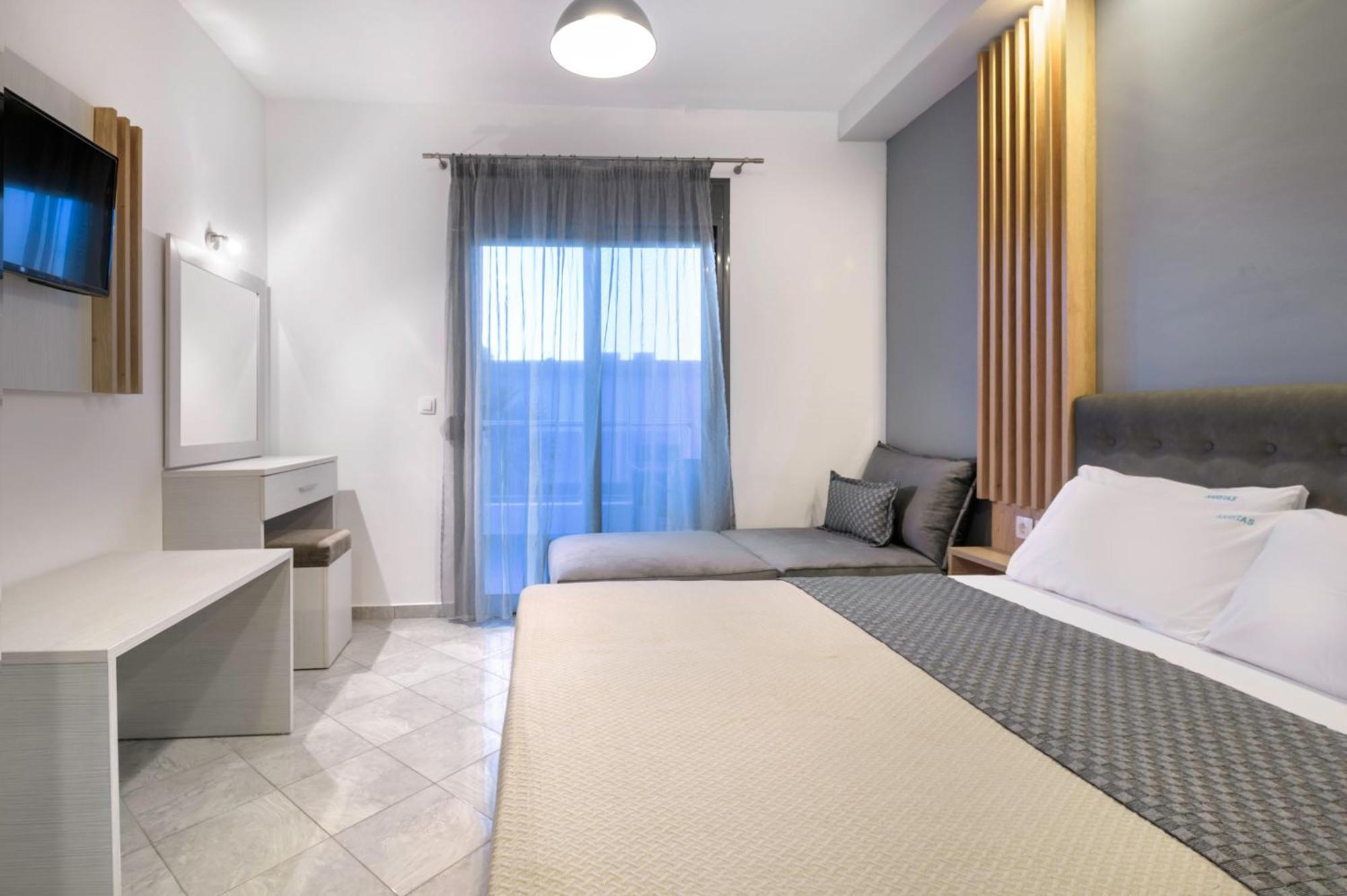 Akritas Hotel Pefkochori Bagian luar foto