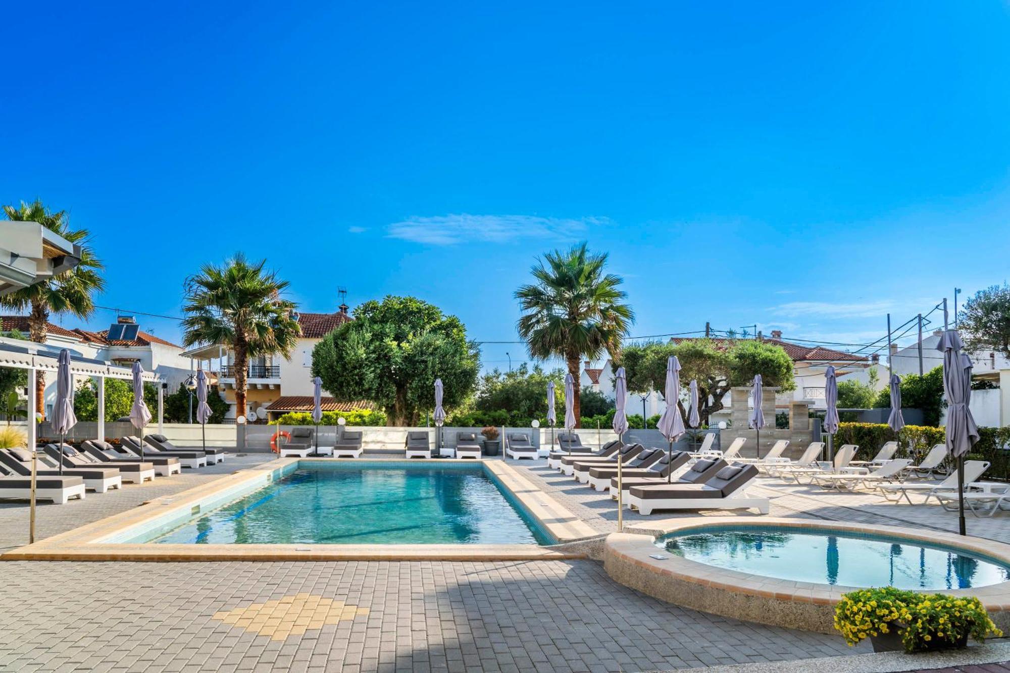 Akritas Hotel Pefkochori Bagian luar foto