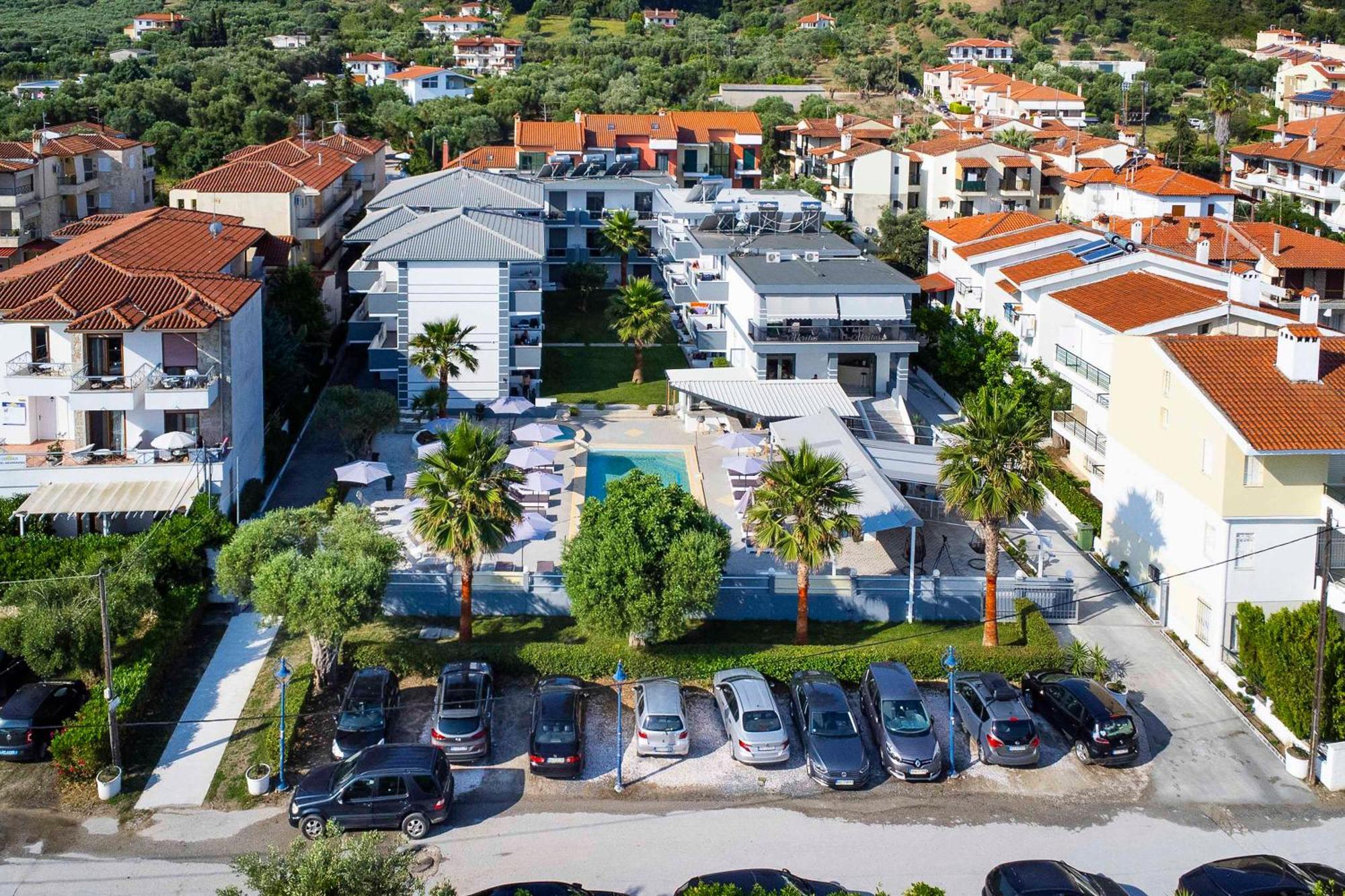 Akritas Hotel Pefkochori Bagian luar foto