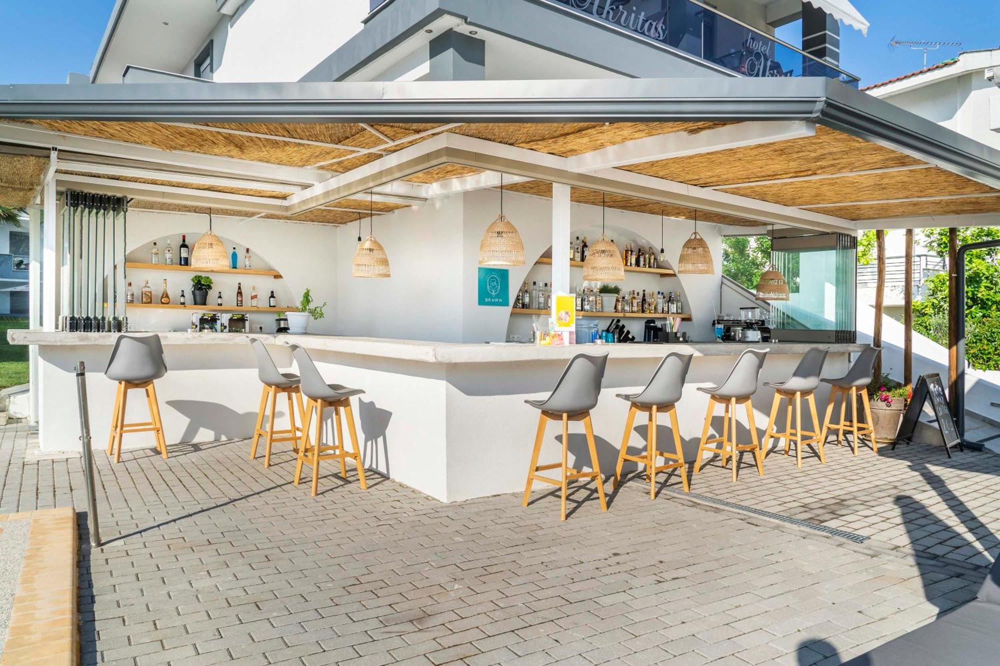 Akritas Hotel Pefkochori Bagian luar foto
