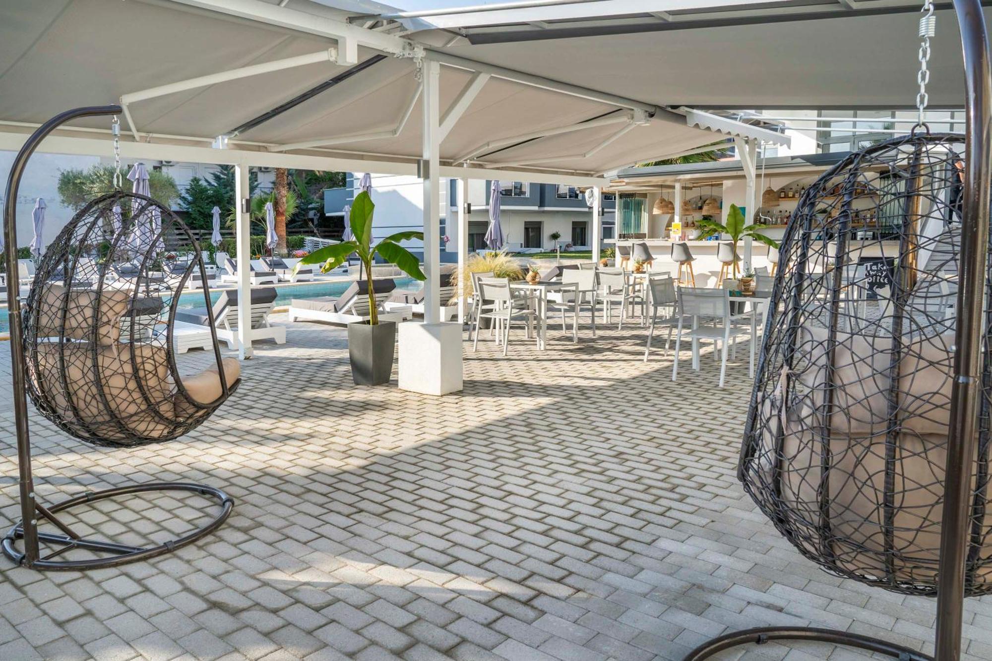 Akritas Hotel Pefkochori Bagian luar foto