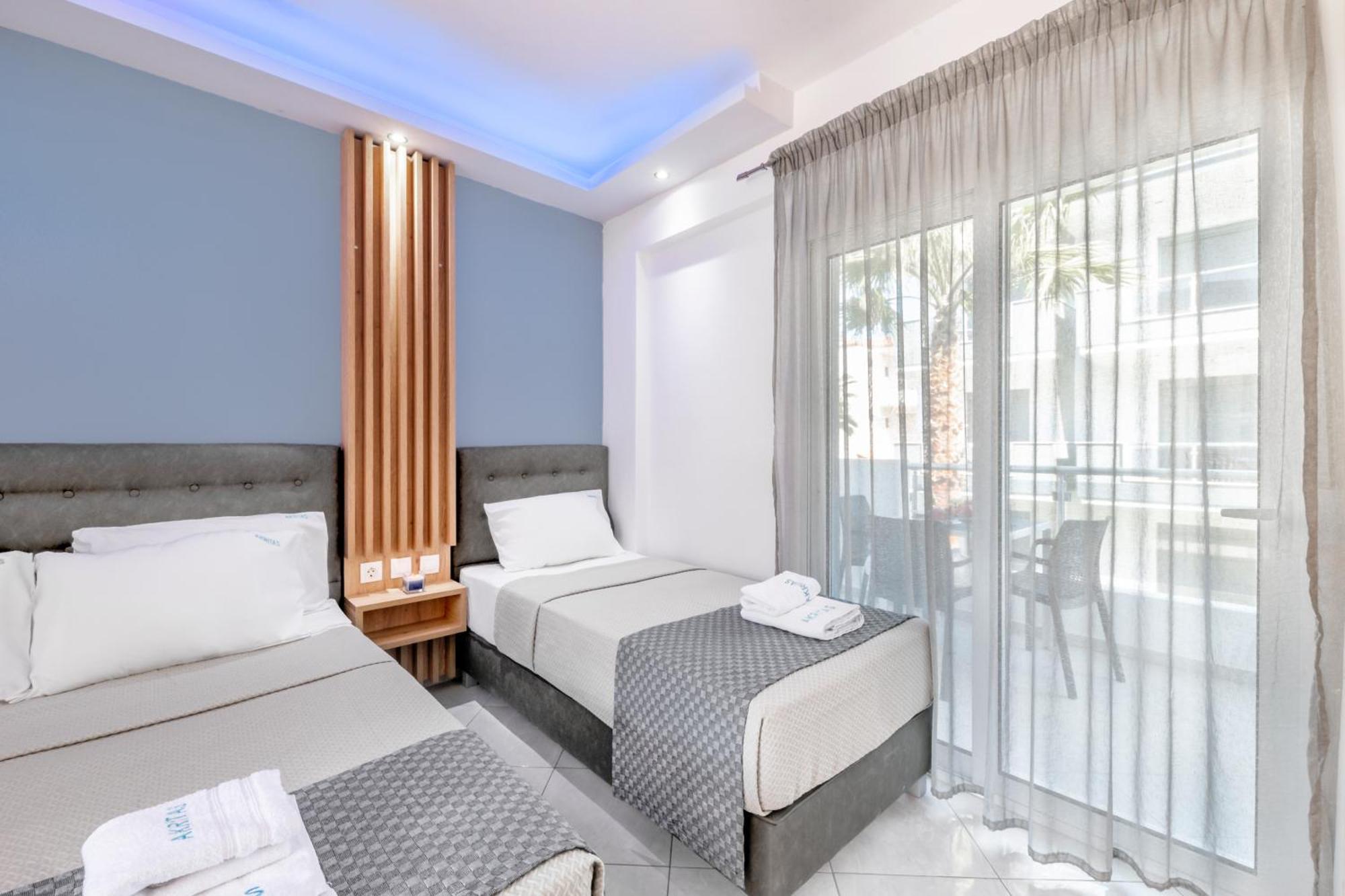 Akritas Hotel Pefkochori Bagian luar foto